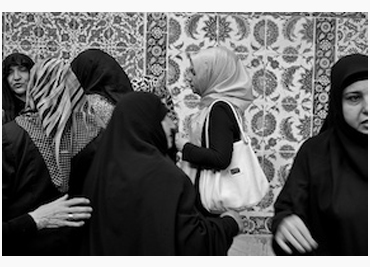 Women after Friday Prayer at the Eyüp Sultan Mosque, Istambul, Turkey